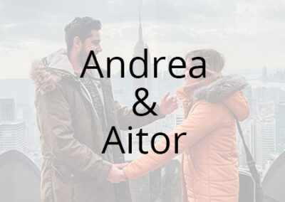 Andrea y Aitor